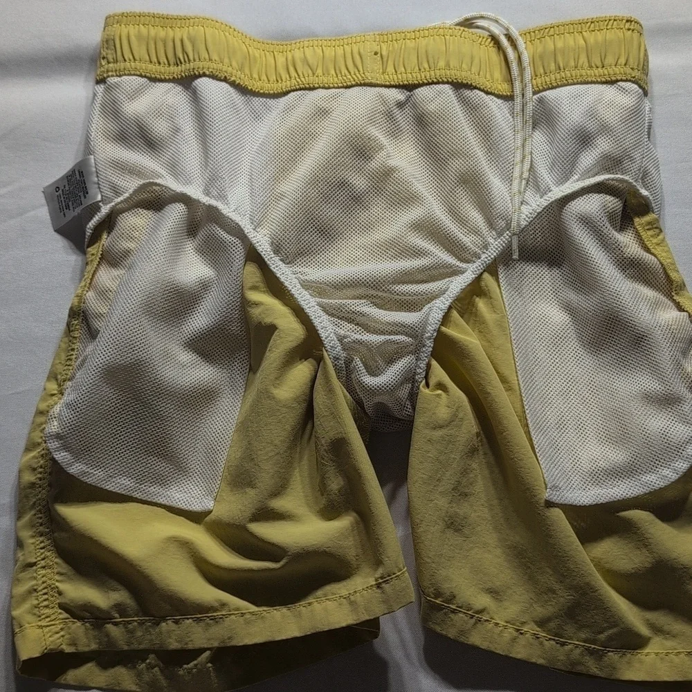 Goodfellow'l Light Yellow Drawstring Yough Shorts